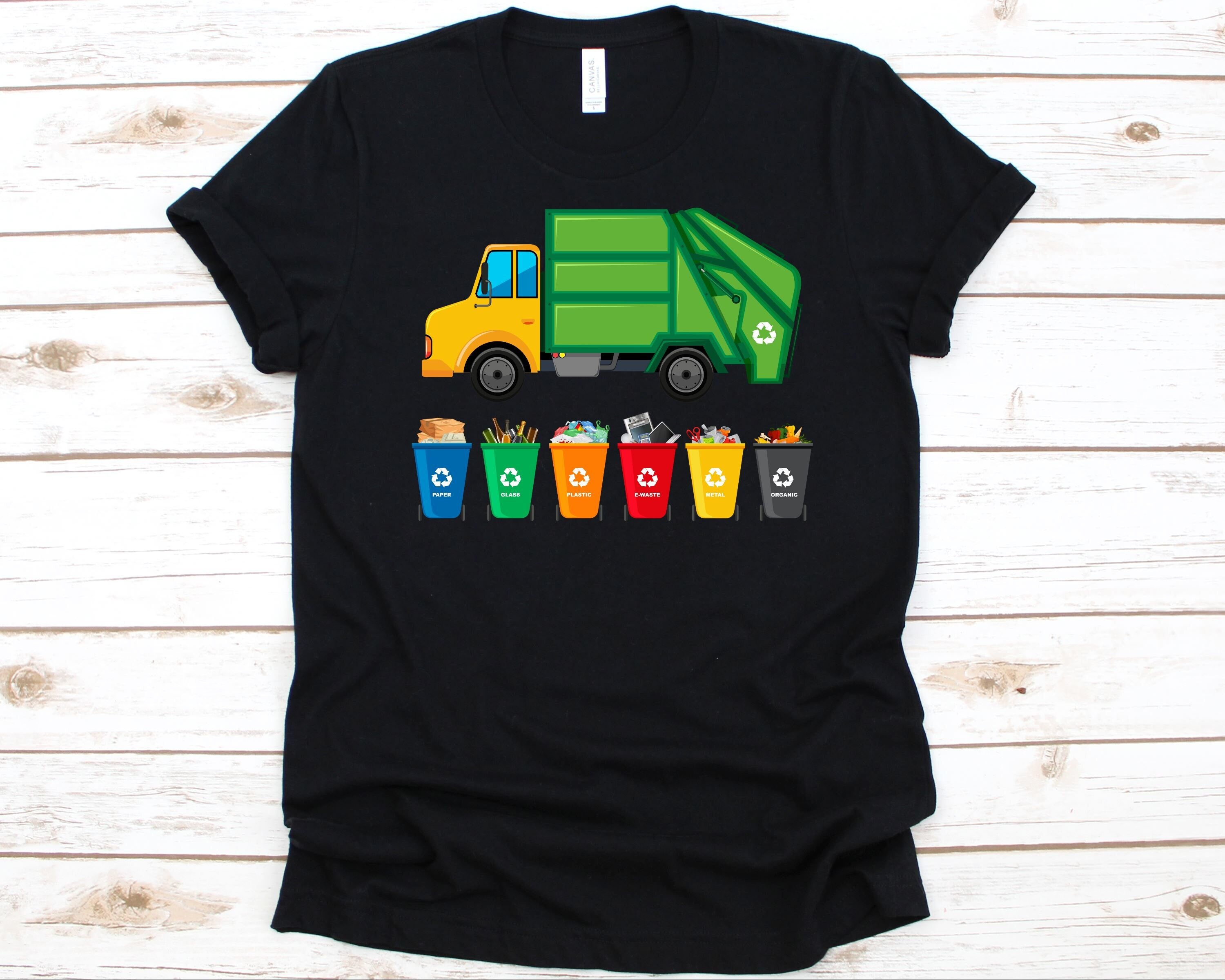 Nachwuchs Müllmann Kostüm Müllauto Kinder' Männer Baseball T-Shirt