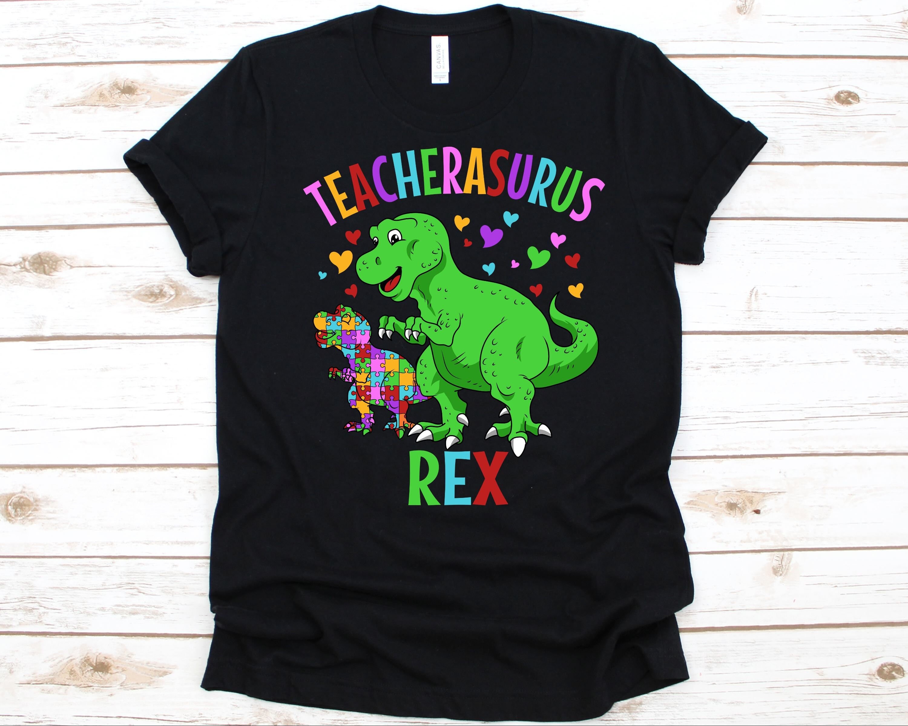 Autism Teacher Dinosaur T Shirt Teachersaurus Rex Gift Shirt Autism Teacher Dinosaur T Shirt Teachersaurus Rex Gift Shirt
