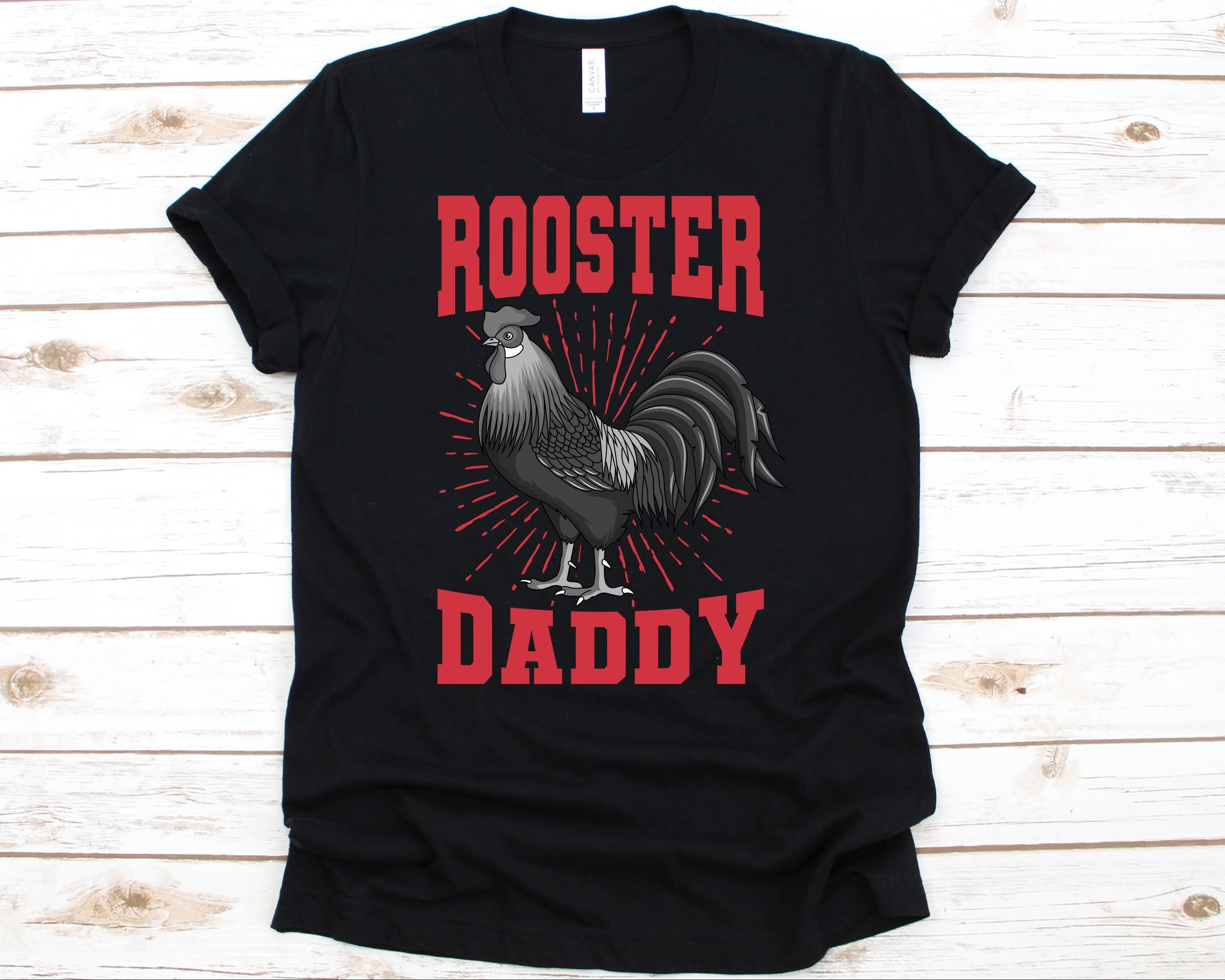 Camisa de papa gallo regalo del dia del padre diseno de pollo camisa de gallo avicultor grafico de gallo pollo macho amantes de las peleas de gallos Etsy Espana