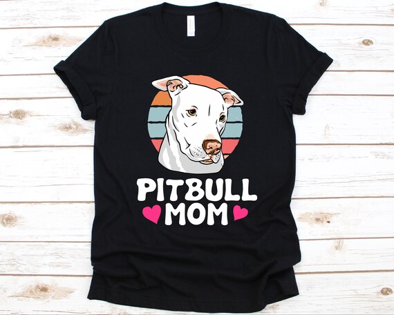 Pitbull Mom Sugar Skull Shirt- Funny Gothic Dog Mom Dad Gift Pitbull Mom Sugar Skull Shirt- Funny Gothic Dog Mom Dad Gift