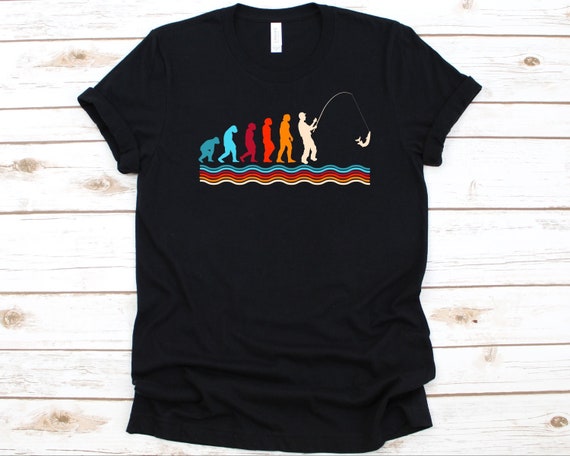 Fishing Evolution Shirt, Fishing Gift, Fish Catching Lover, Sportfishing  Shirt, Fisherman Design, Fishing Rod Graphic, Fisherfolk T-shirt -   Ireland