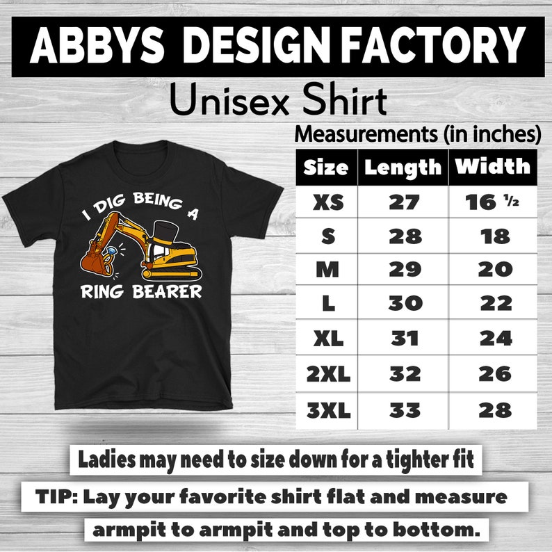 Truck Gift Ring Bearer Gift Digger Shirt Ring Bearer I Dig Being A Ring Bearer Shirt Tractor Gifts Cute Tractor Shirt
