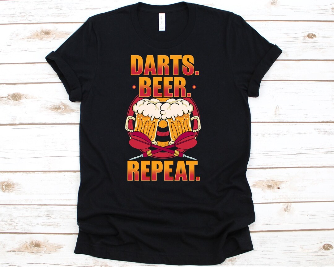 Spreadshirt T-Shirt 'Darts Wars' – Witziger Dart-Spruch Für Männer, Lässiger Schnitt