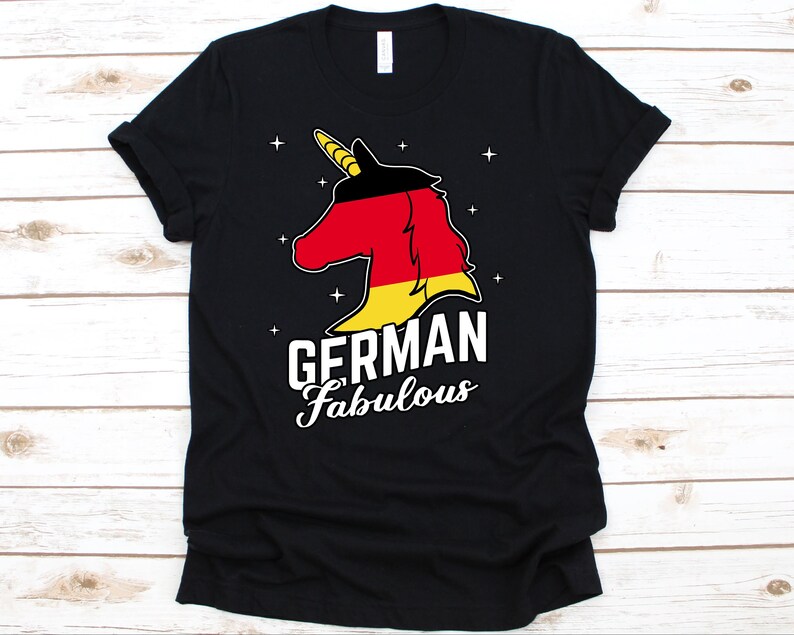 German Unicorn Shirt Unicorn Shirt Germany Flag Unicorn Etsy