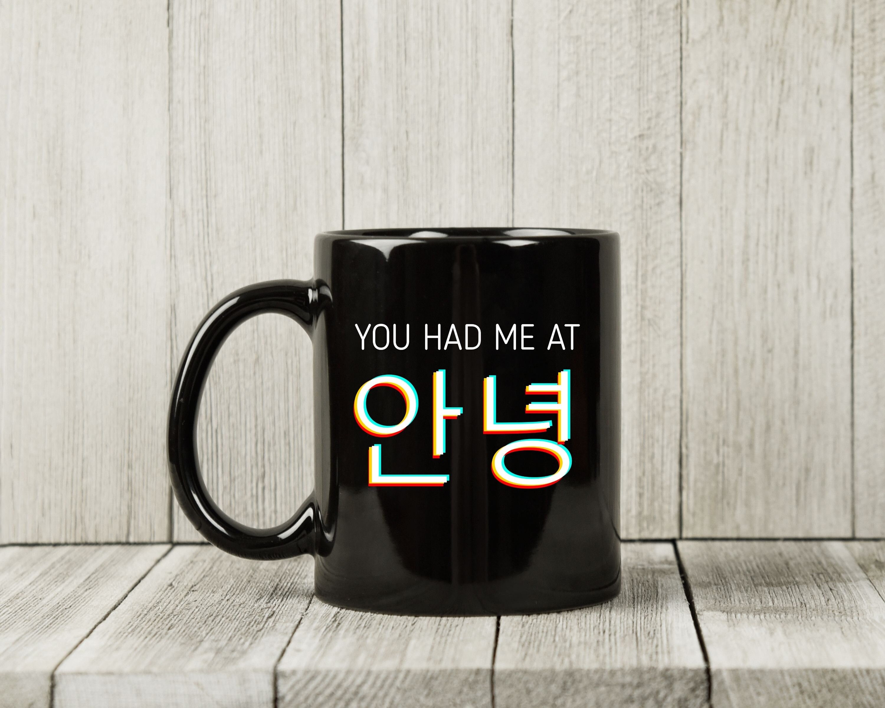 アンニョンハセヨで私を虜にしたマグカップ、K-POPとK-ドラマファンの