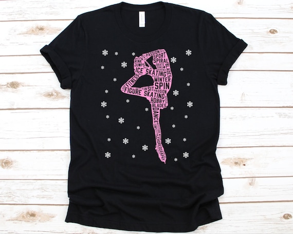 Ice Skating Shoes Figure Skating Ice Skater T-Shirts Gifts Ice Skating Shoes Figure Skating Ice Skater T-Shirts Gifts