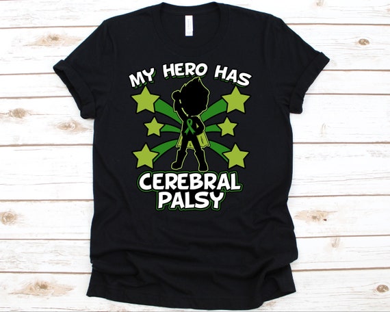 My Hero Has Cerebral Palsy Shirt, Cerebral Palsy, Cerebral Palsy Gift, Cerebral Plasy Awareness, World CP Day, Superhero