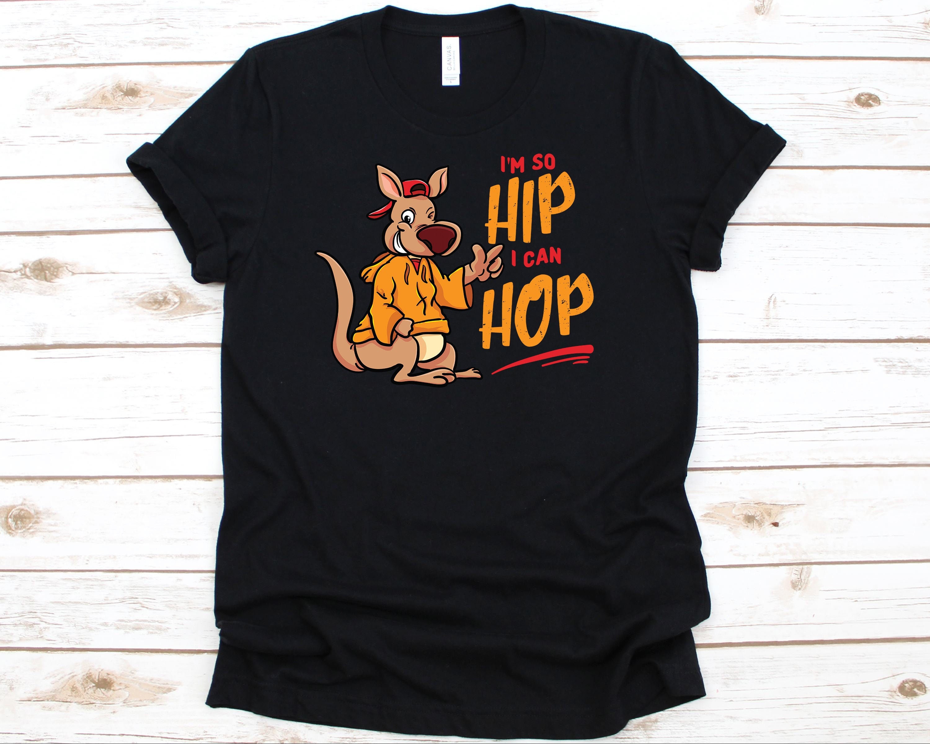 Kangaroo Hip Hop Shirt Kangaroo Shirt Kangaroo Gift Hip Hop | Etsy
