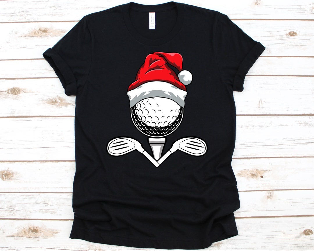 Christmas Golf Shirt, Gift for Golfer Men and Women, Funny Christmas