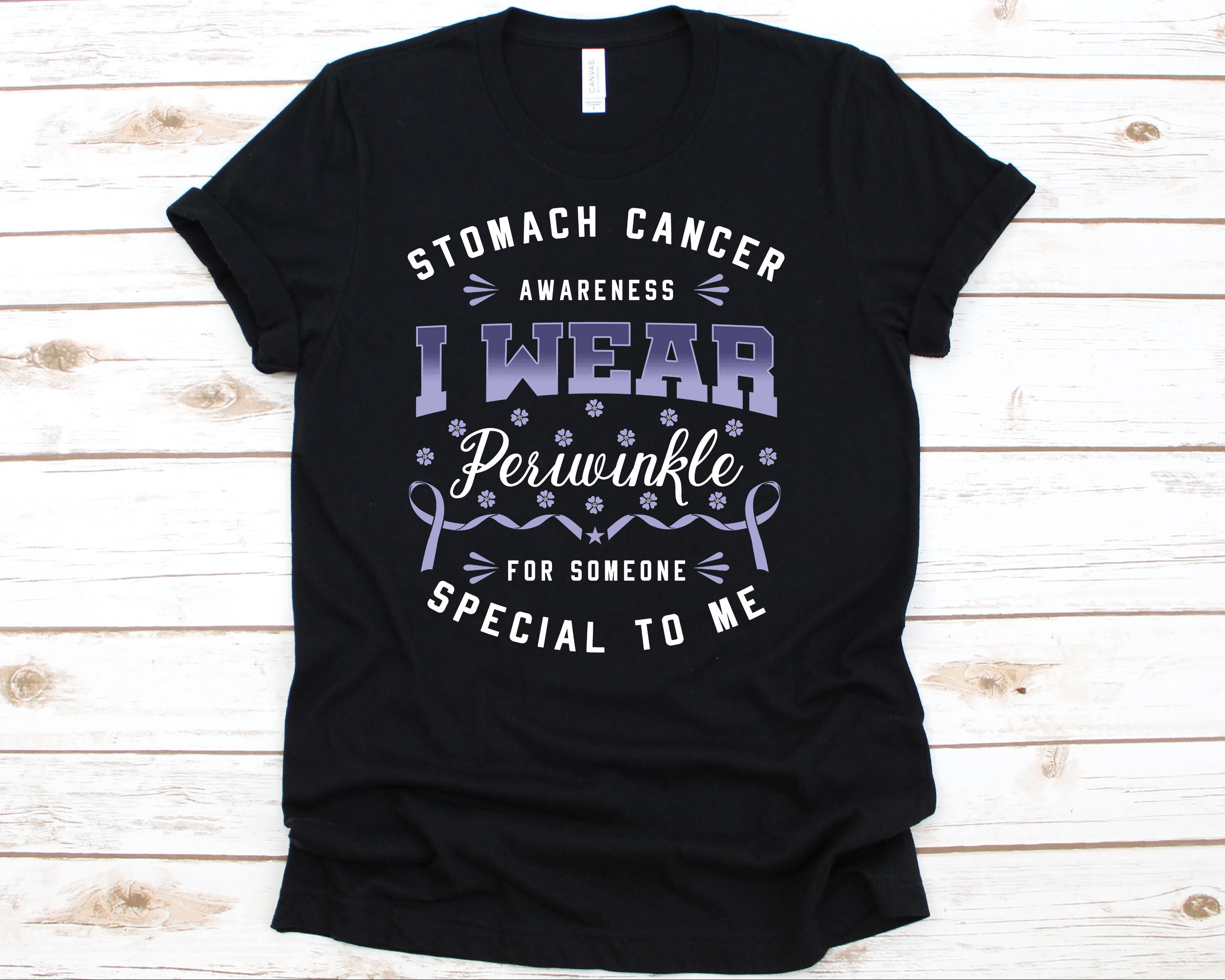 I Wear Periwinkle For Someone Special To Me Shirt Stomach | Etsy