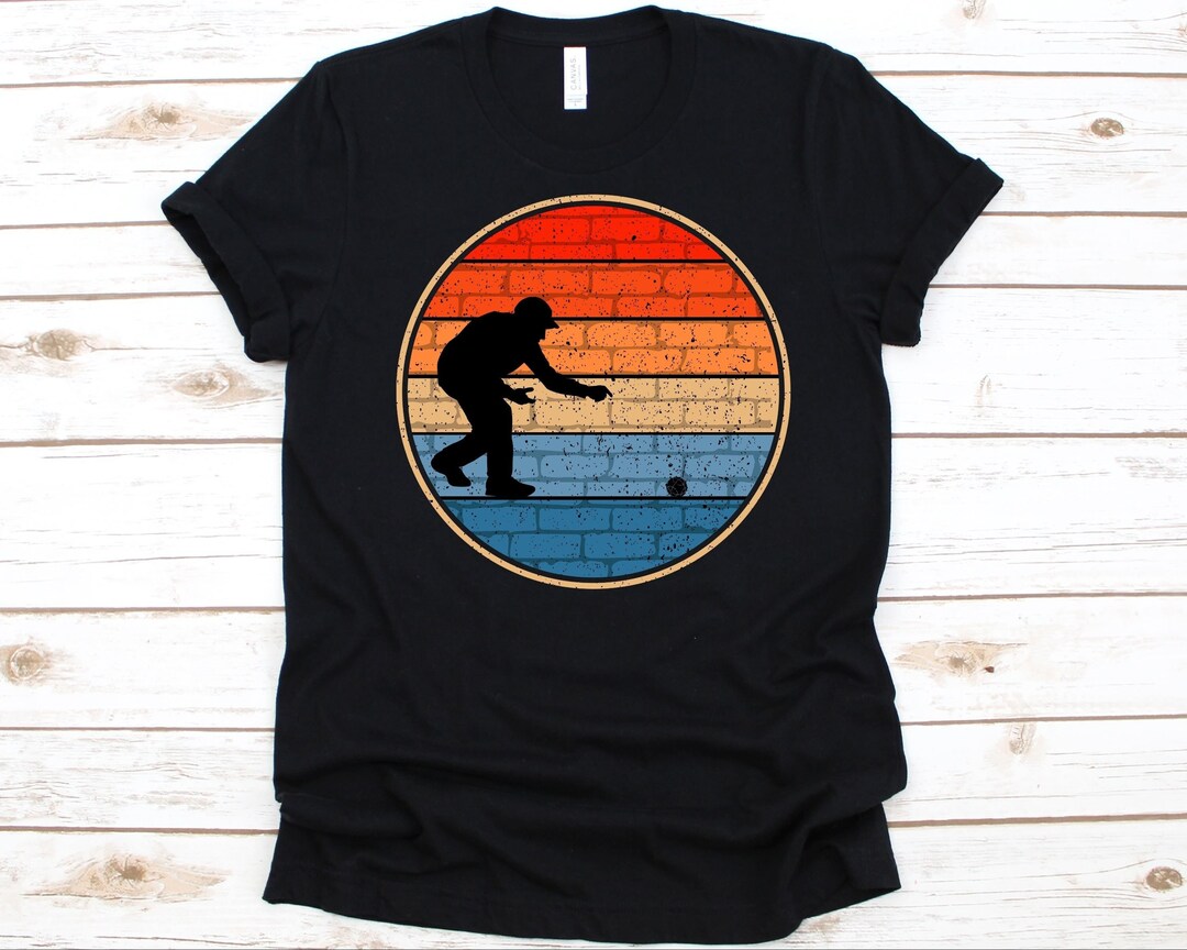 Retro Bocce Ball Player Shirt, Gift for Bocci Players, Boccie Ball