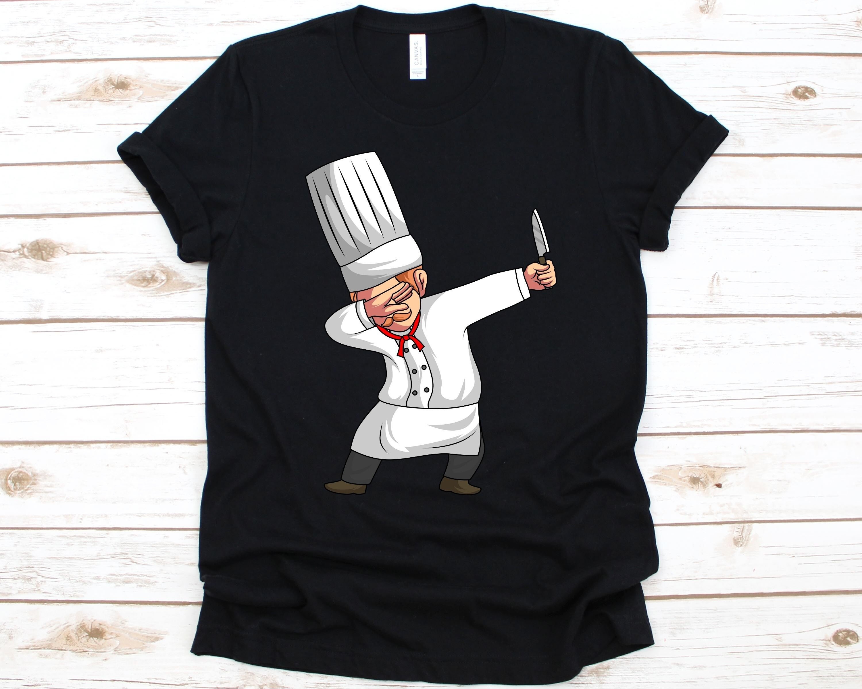 Funny Cute Dabbing Chef Gift Idea Kids T-Shirt for Sale by haselshirt