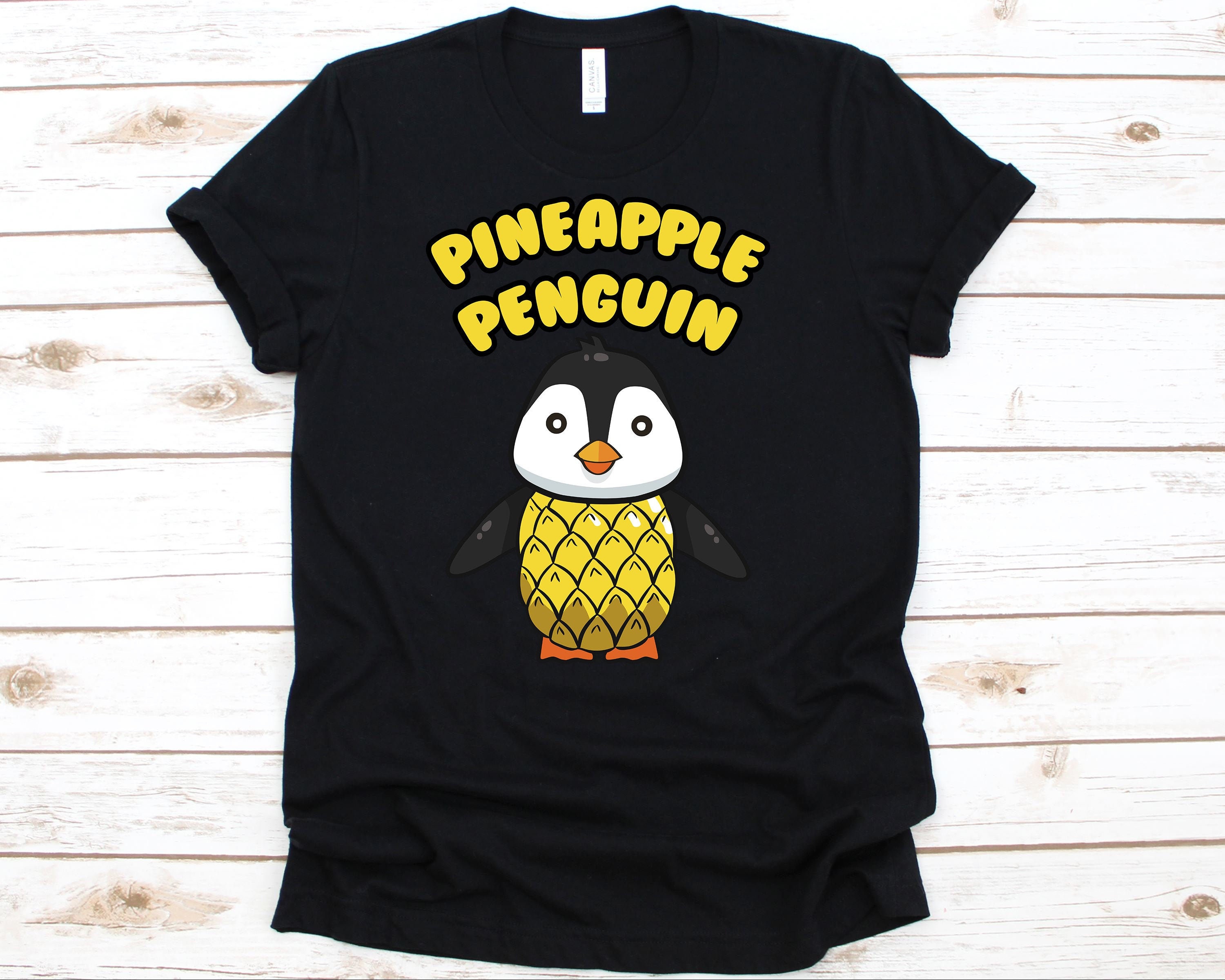 penguin pineapple shirt