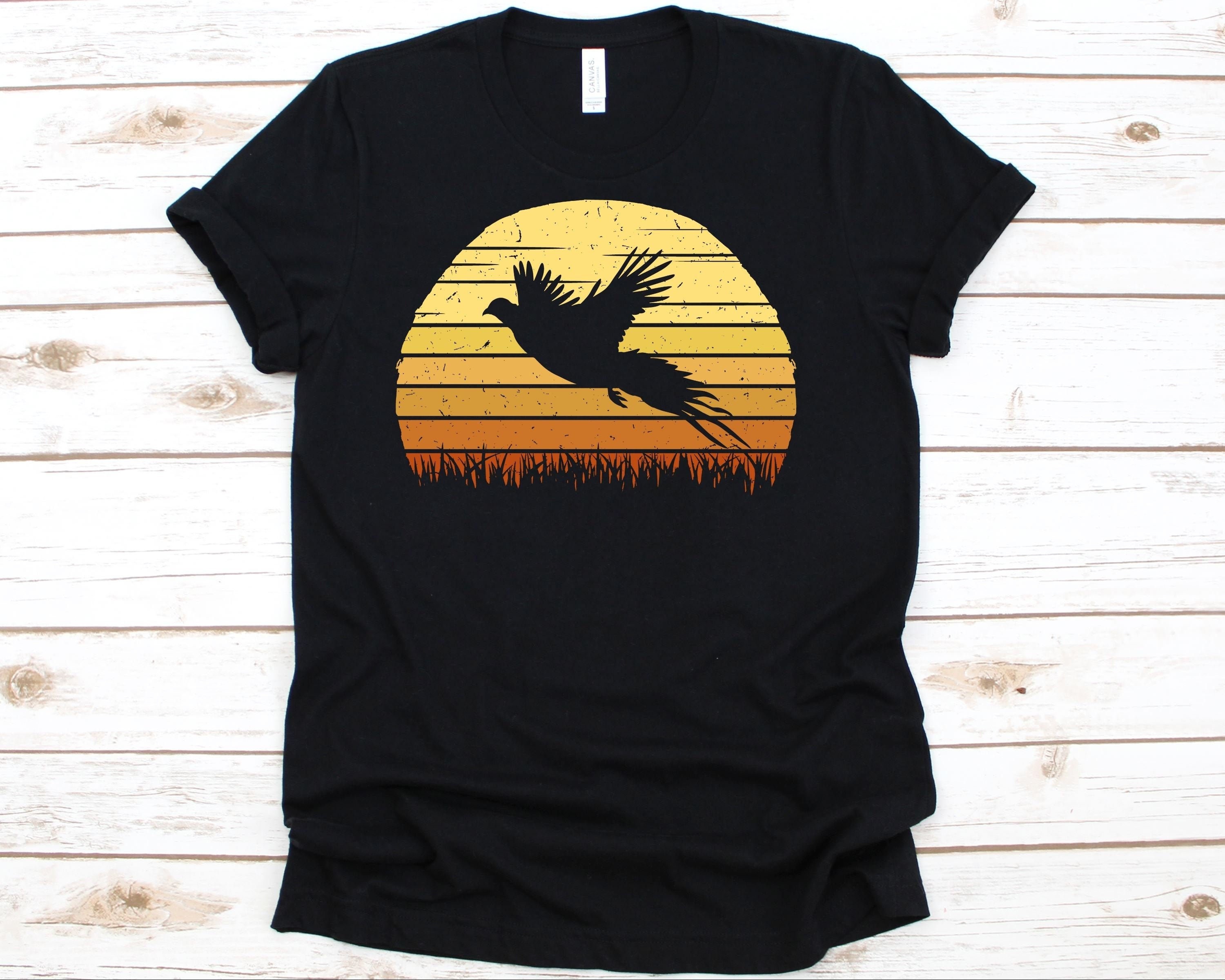 Retro Bird Hunting Shirt Hunting Shirt 