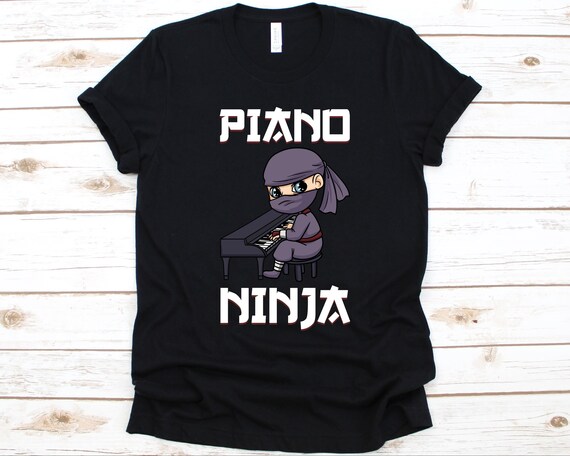 Piano Player Shirt Piano Ninja Band Musician Gift Piano Player Shirt Piano Ninja Band Musician Gift