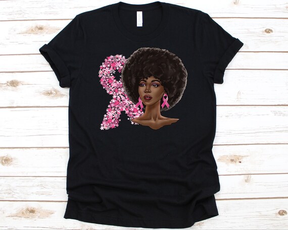 Womens Flowers Afro Hair Black Woman Metastatic Breast Cancer T-Shirt Womens Flowers Afro Hair Black Woman Metastatic Breast Cancer T-Shirt