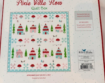 Pixie Ville Row Quilt Kit by Tasha Noel