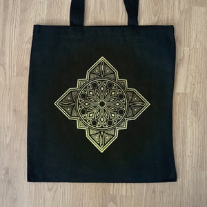FFXV Star of Lucis + Lucis Caelum Crest Double-Sides Screenprinted Tote