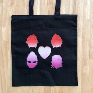 FFXV Chocobro Lesbian Pride Screenprinted Double-Sided Tote LGBT+