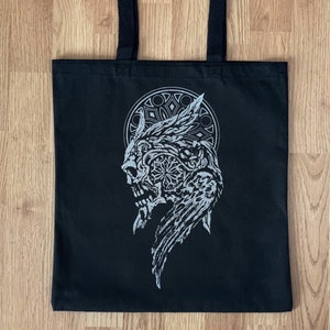 Lucis Caelum Crest Screenprinted Tote