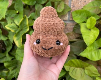 Poop - Cute Crocheted Soft and Fluffy Amigurumi Plushie