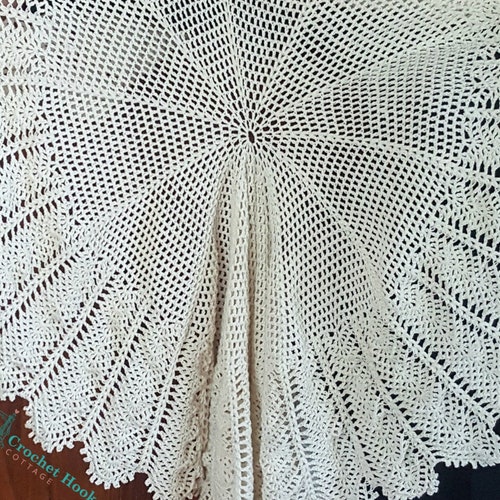 PDF Crochet Pattern Circular Shawl Crochet Pattern PDF Etsy Australia