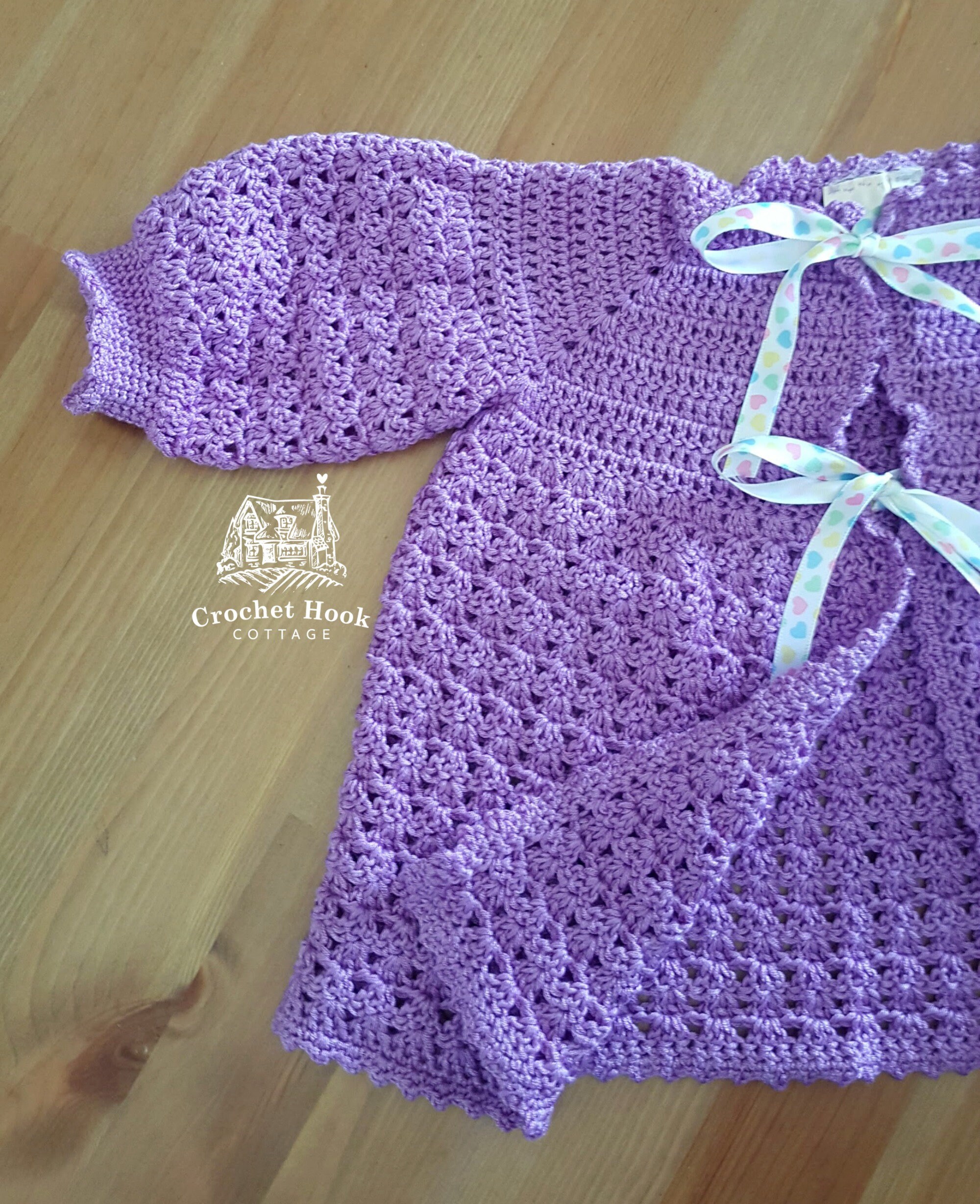 CROCHET PATTERN Baby Matinee Jacket Vintage Design to fit Etsy