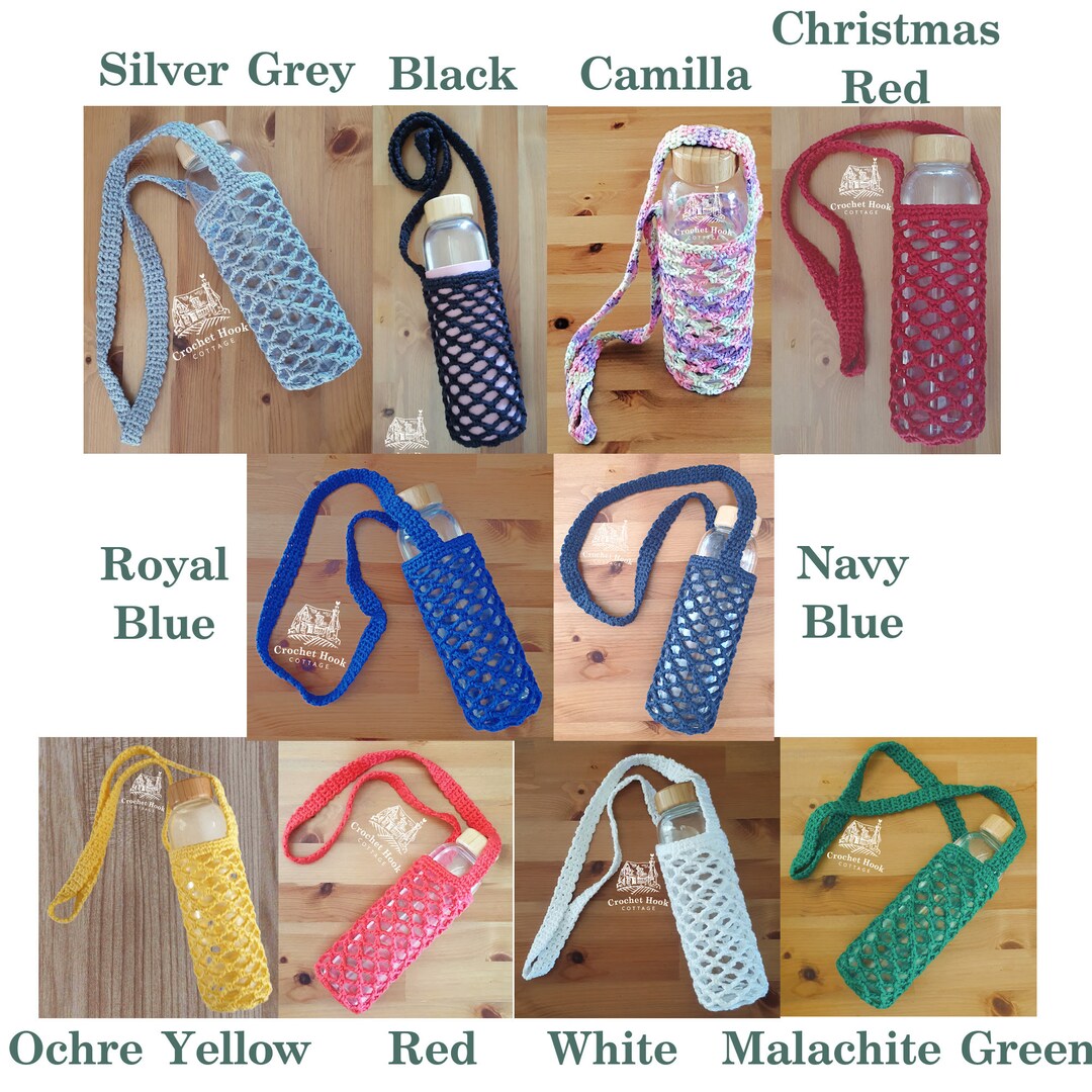 Drink Bottle Bag, Hands Free Bottle Holder With Shoulder Strap, Fits