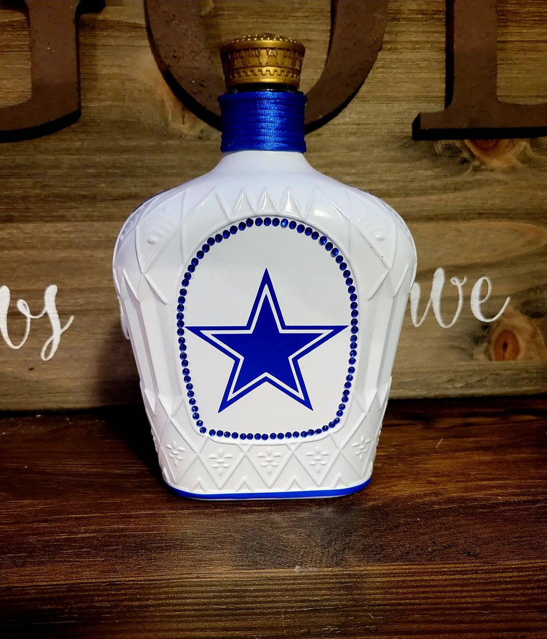 Autocollants Dallas Cowboys Pré-découpés Pour Bouchons De Bouteille - 9 Options