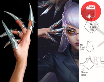 Evelynn - Finger Accessories - THE BADDEST (PATTERN)