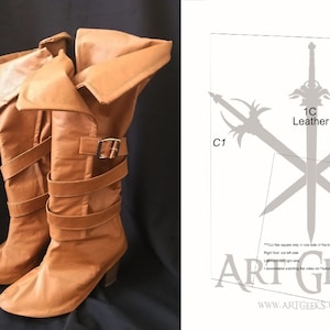 Ciri Boots Cover - The Witcher 3 (Pattern)