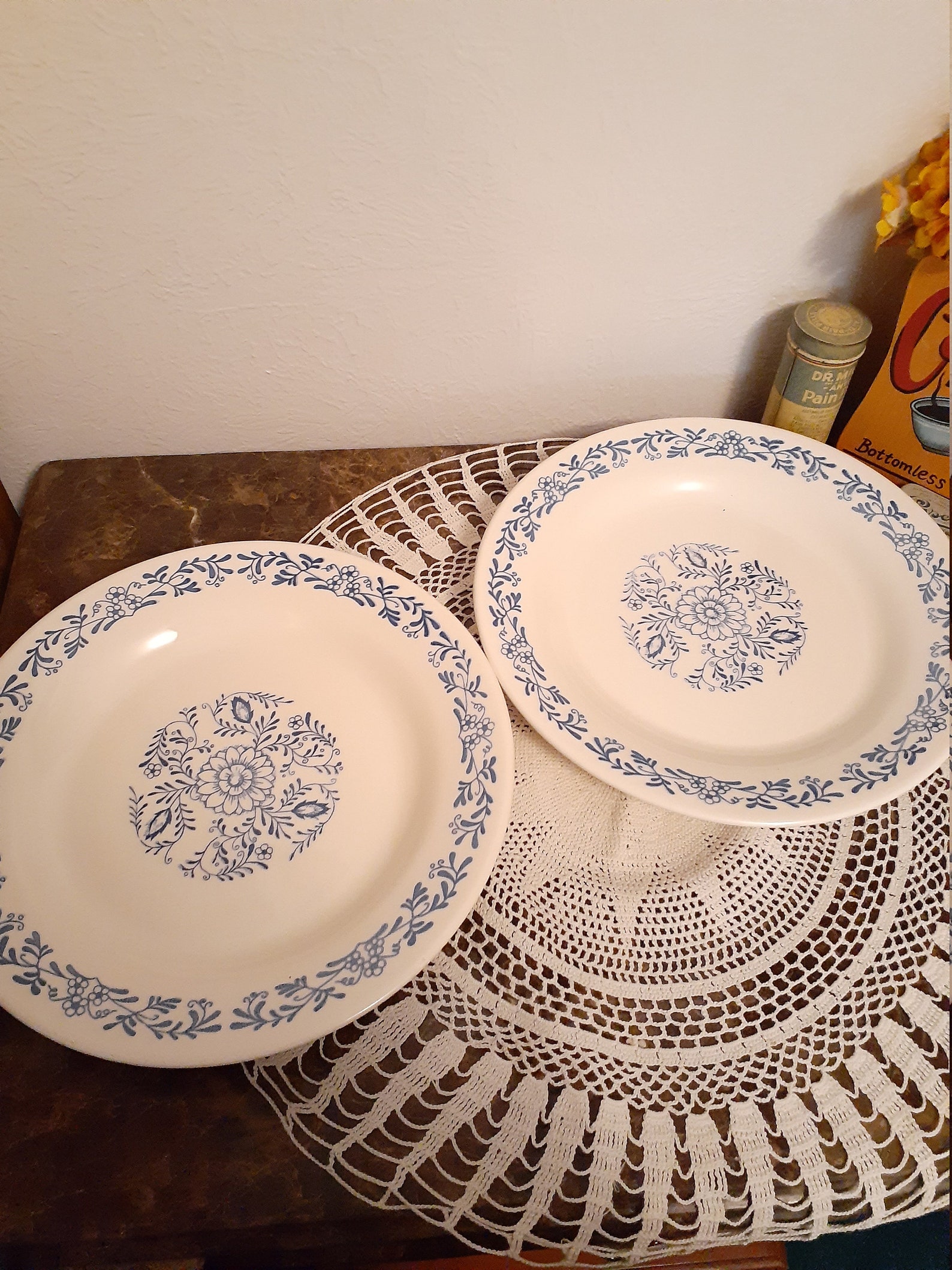 Vintage Oxford plates Etsy