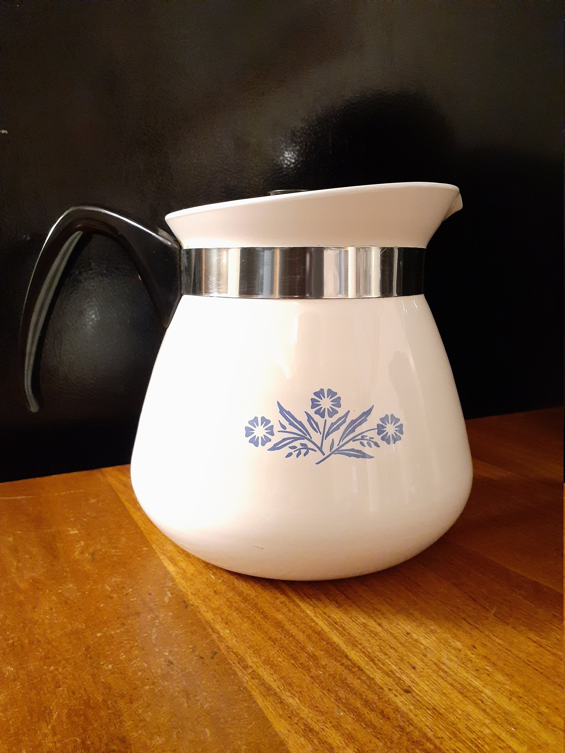 Vintage Corning Ware coffee pot Etsy