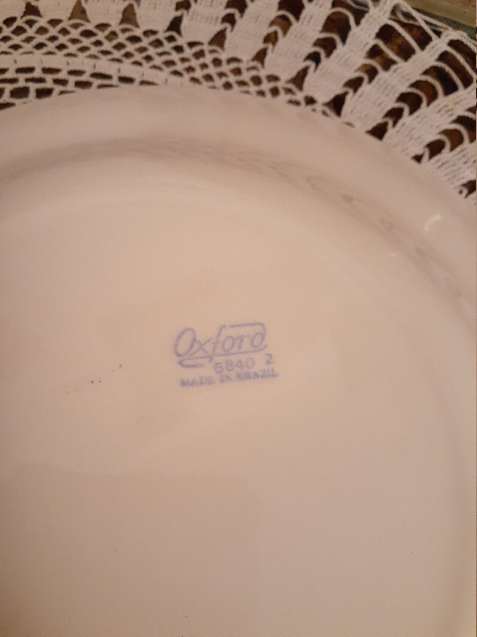 Vintage Oxford plates Etsy