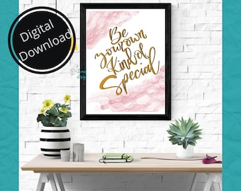 Printable Islamic Muslim Home Decor Motivational Quotes | Instant Printable Quote Wall Print, Modern Calligraphy Wall Art, Typography