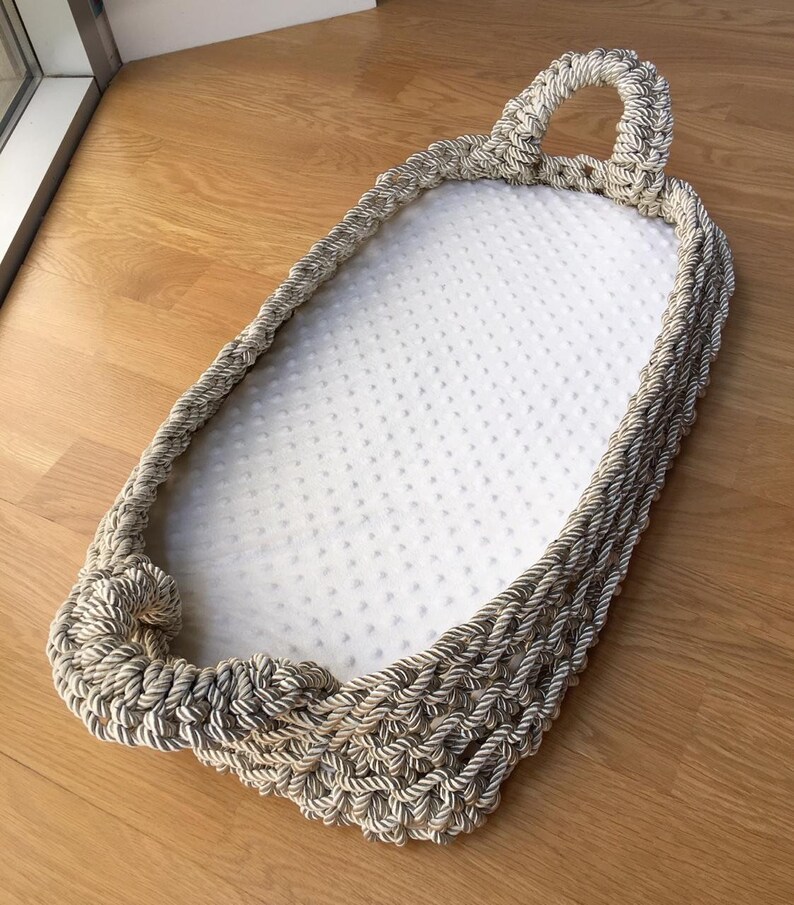 Baby Changing Pad and Wool Blanket Changing basket Wool Etsy