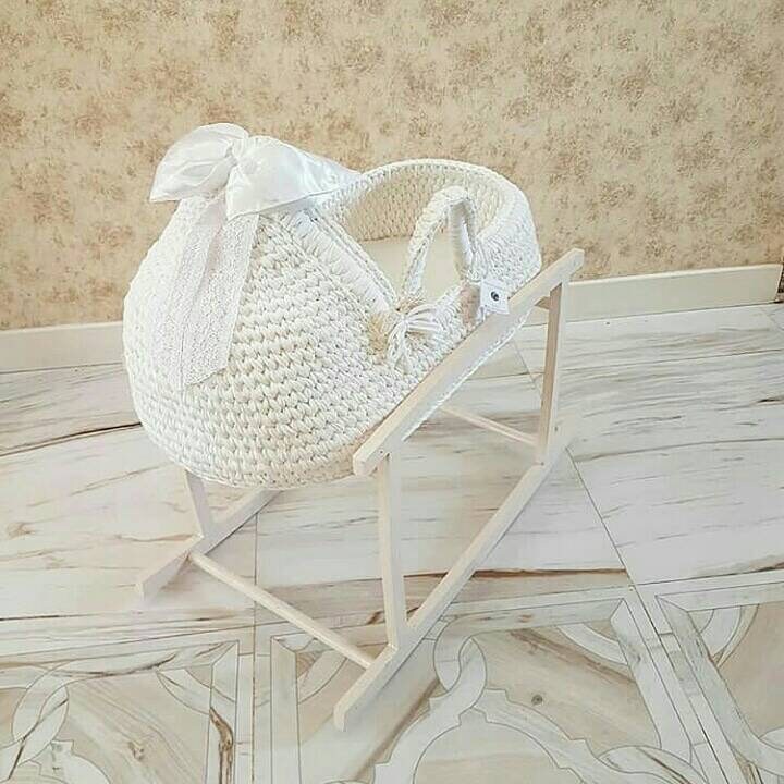 Royal SET Baby Moses Basket & Unisex Baby Blanket Baby Etsy