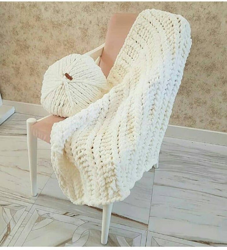 Baby Moses Basket & Blanket Crochet Nursery Decor Etsy