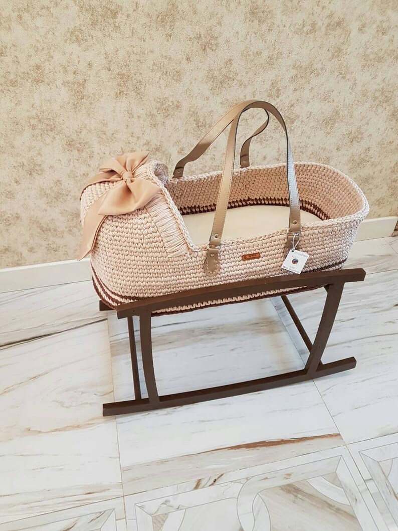 Royal SET for Newborn Babymosesbasket With Wool Baby Etsy