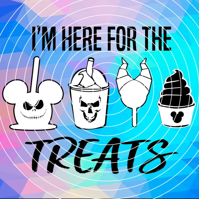 Download Free Disney Treats I M Here For The Treats Svg Dole Whip Svg Etsy SVG Cut Files