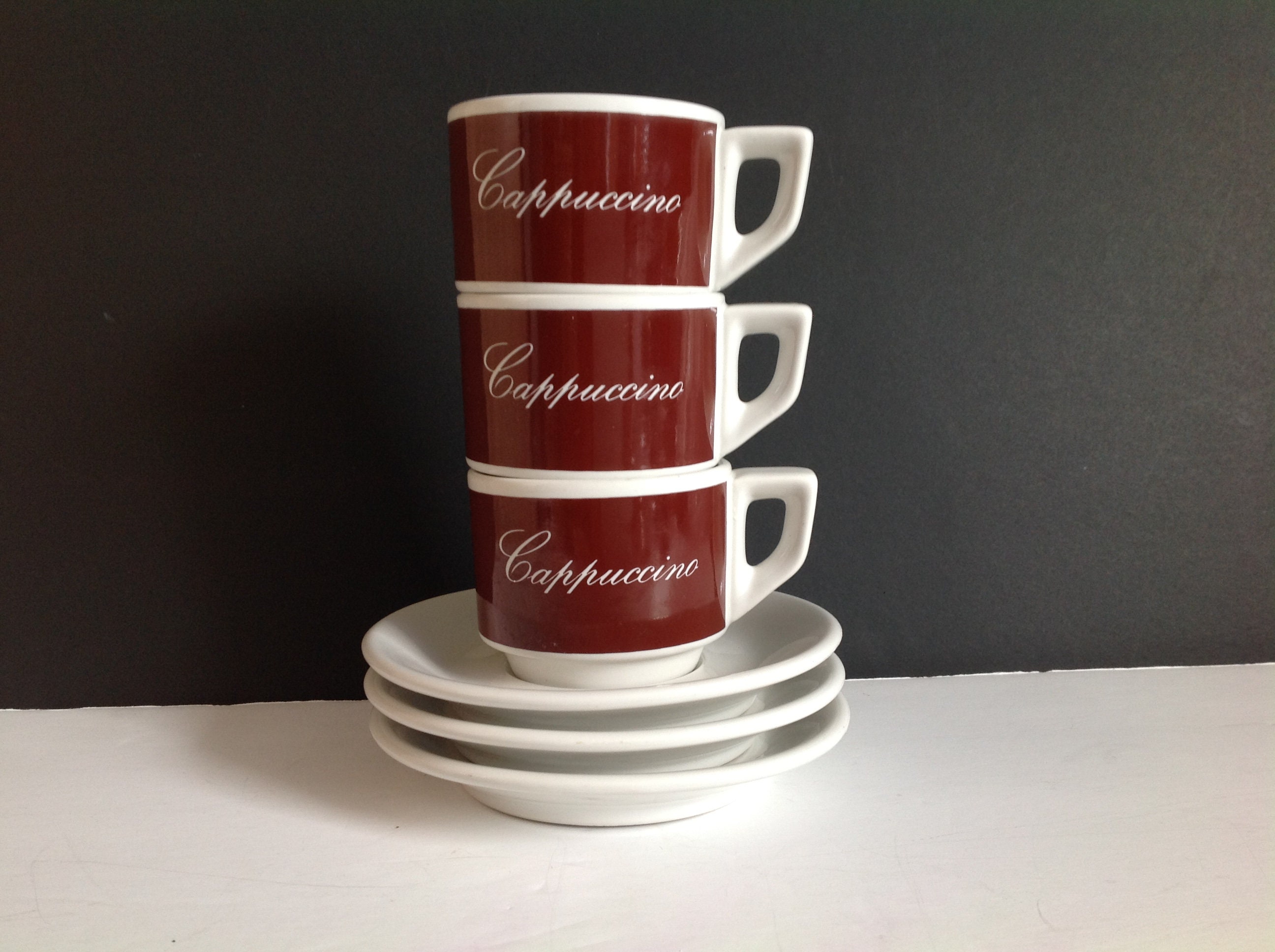 Cappuccino Cup Set Etsy