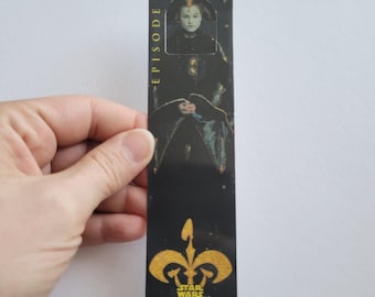 Vintage 90s Queen Padmé Amidala Star Wars Tab Bookmark Y2K 1999, XTAB-607283GABF