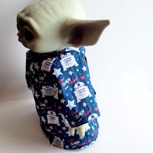 Conjunto para el Día de la Independencia para Baby Yoda de 28 cm (11") - Muñecos de peluche Grogu de Mattel - R2-D2 Bloop imagen 5