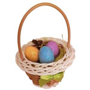 Easter Outfit for 7.5" Baby Yoda Grogu Plush Bunny Ears Basket Eggs Carrot Print Bild 12