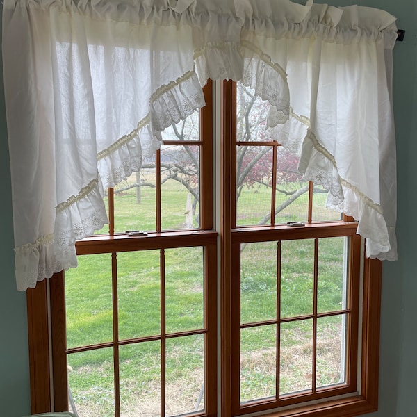 Country Swag Curtains - Etsy