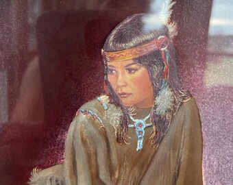Choice of Framed Art Debossed Silk Screen on Paper Japanese