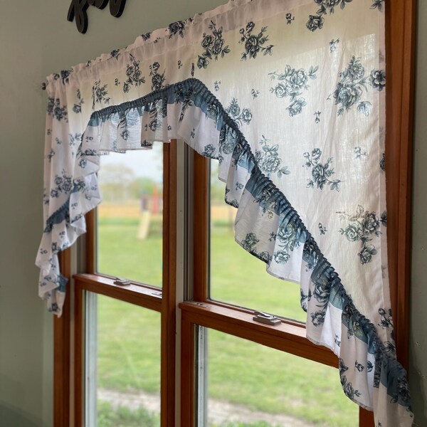 Country Swag Curtains - Etsy