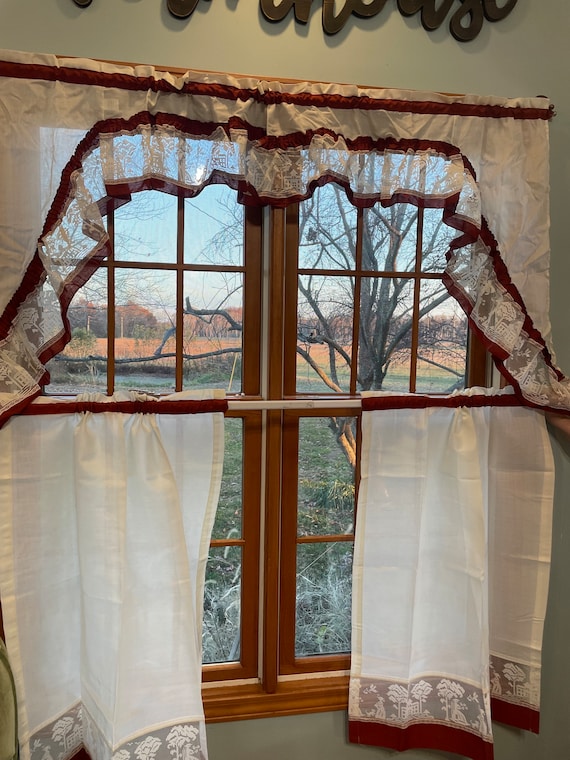 カラフルハート♡ビンテージカーテン　ビンテージシーツ ビンテージカーテン ハート カラフルハート♡ビンテージカーテン