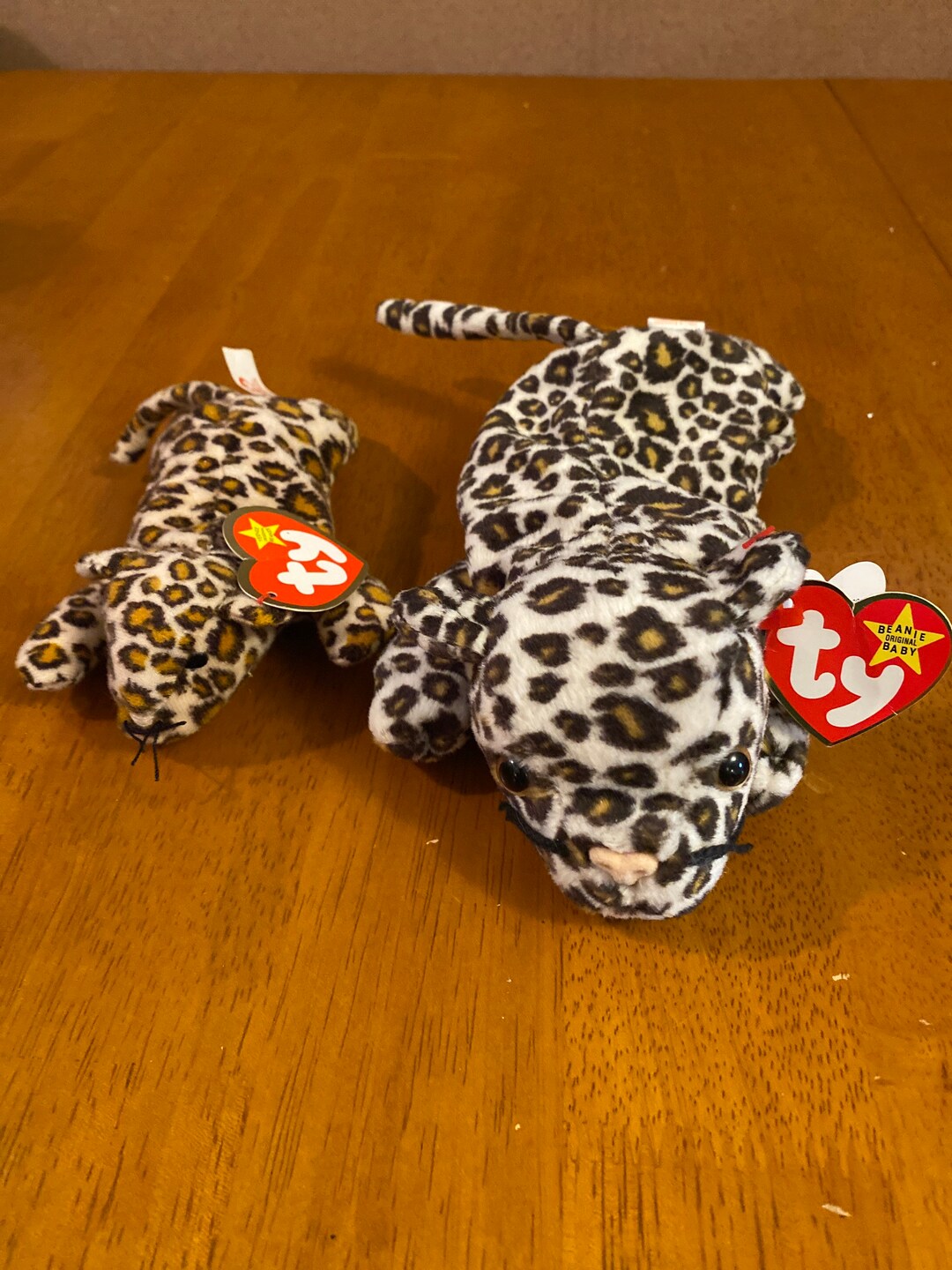 2 Vintage Original Ty Beanie Babies Freckles Etsy