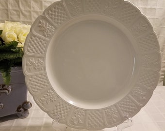 Royal Cauldon  Bristol Garden Ironstone England White  Platter